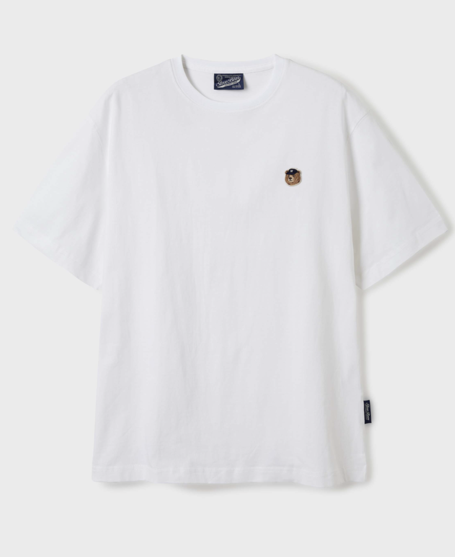 【WHO.A.U】Steve Patch T-Shirt[B] Steve Patch T-Shirt[B] - 후아유닷컴