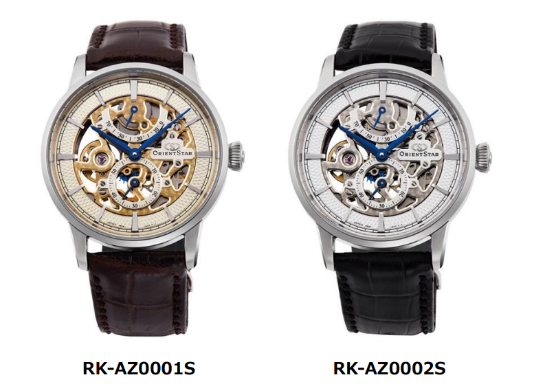 Orient Star 東方之星 RK-AZ0001S  RK-AZ0002S CLASSIC SKELETON Galaxy Made in Japan RK-AZ0001SRK-AZ0002S  經典鏤空 Galaxy 日本製造