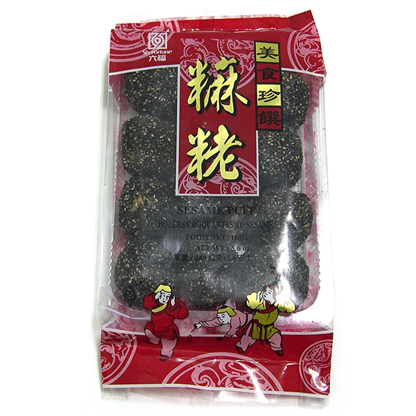 六福黑麻荖球(加托盤)