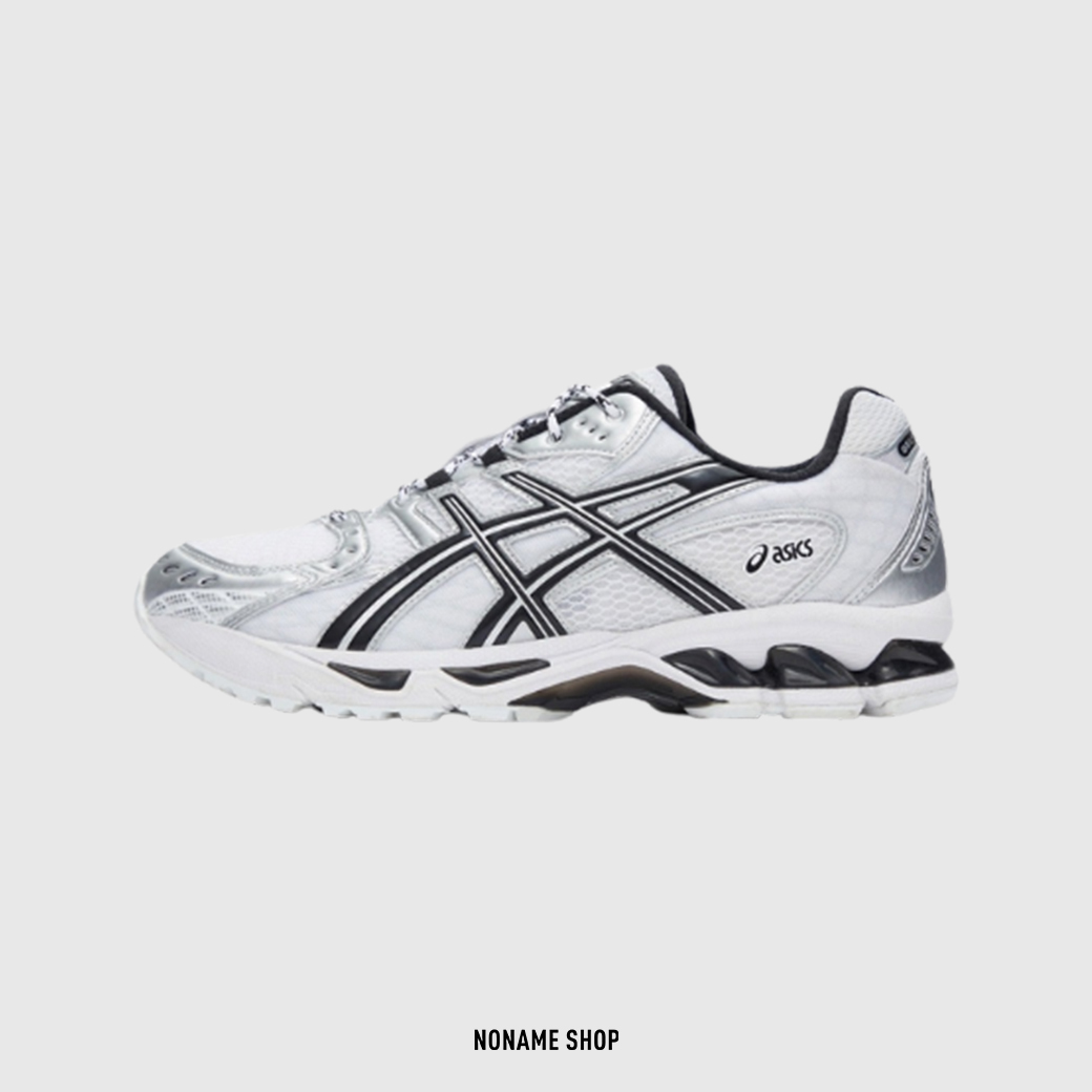 ASICS GEL-Nimbus 10.1 復古 陰陽 運動鞋 白銀 (男/女款)