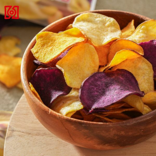 六福纖脆薯-三色地瓜脆片