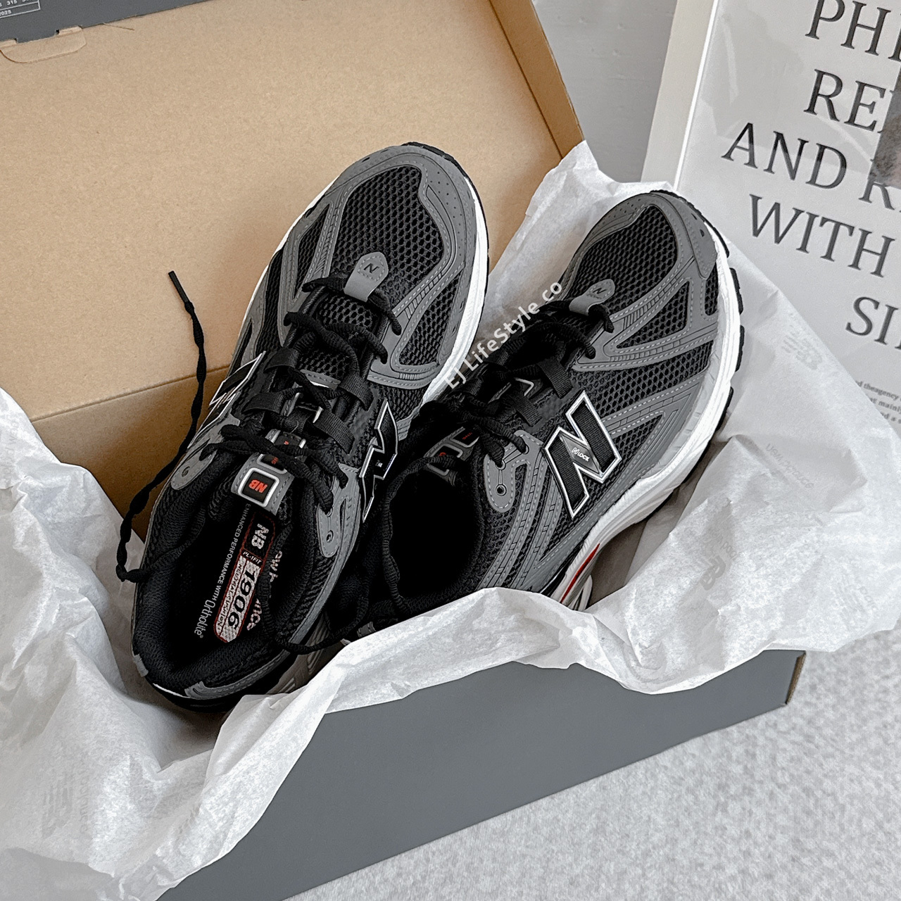 NEW BALANCE 1906R NB 黑灰 深灰 紅 男女鞋 U1906RCB / 調貨