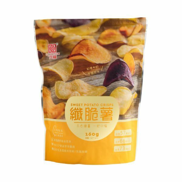 六福纖脆薯-三色地瓜脆片