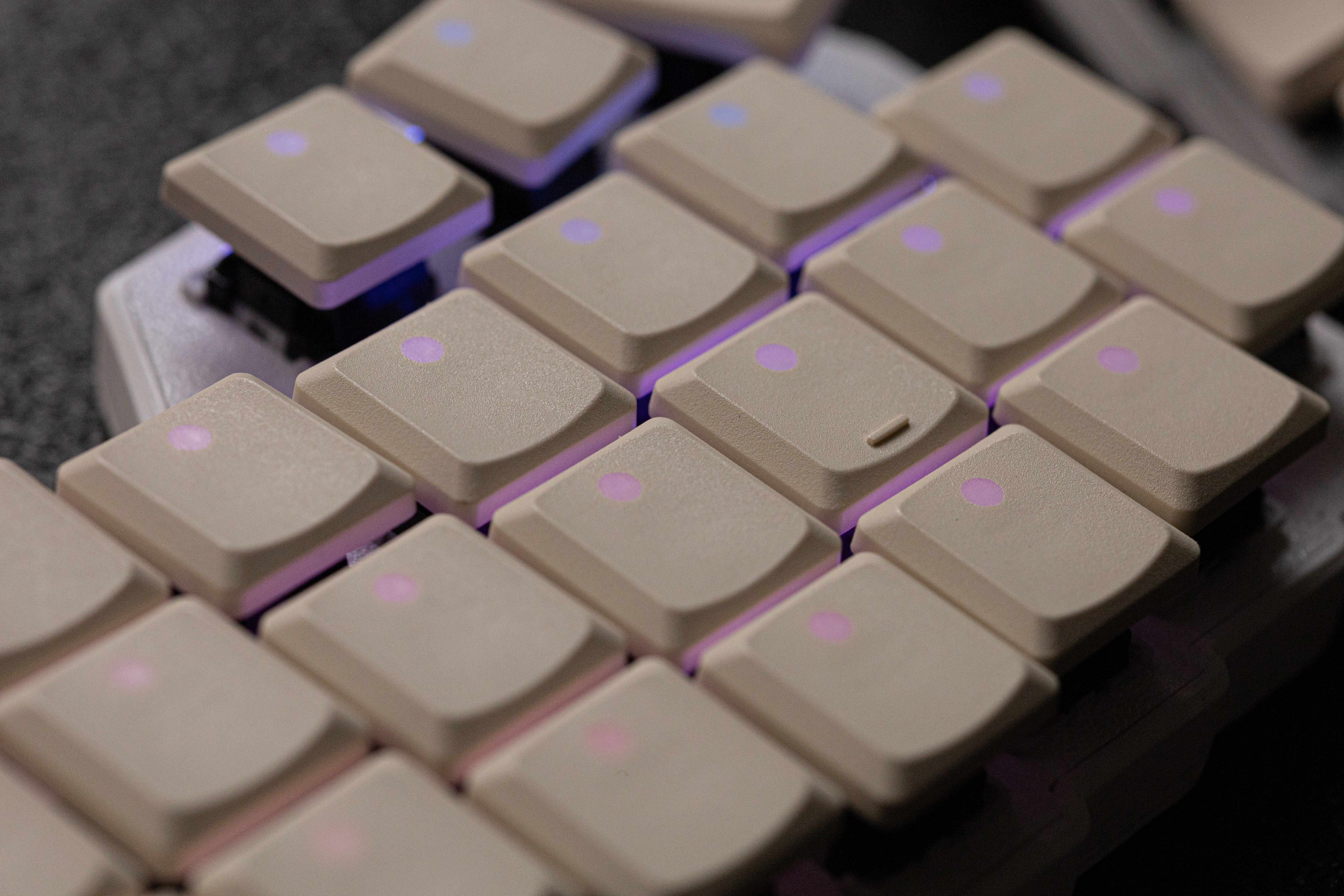 PBT low profile keycaps for mechanical keyboard
