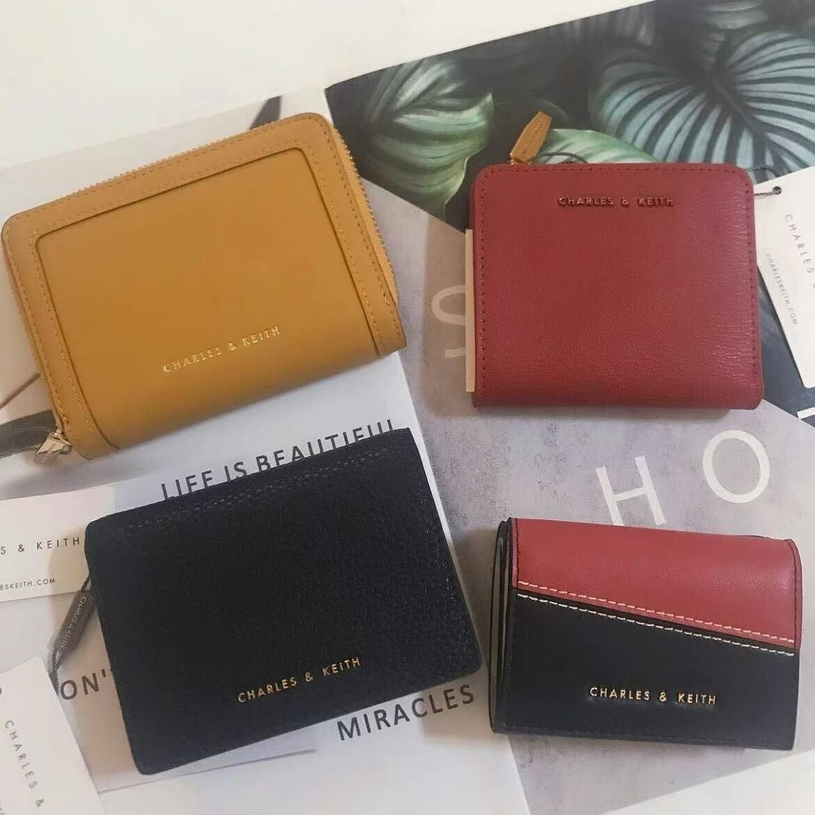 一件免運‼️CHARLES & KEITH WALLET 絕版款