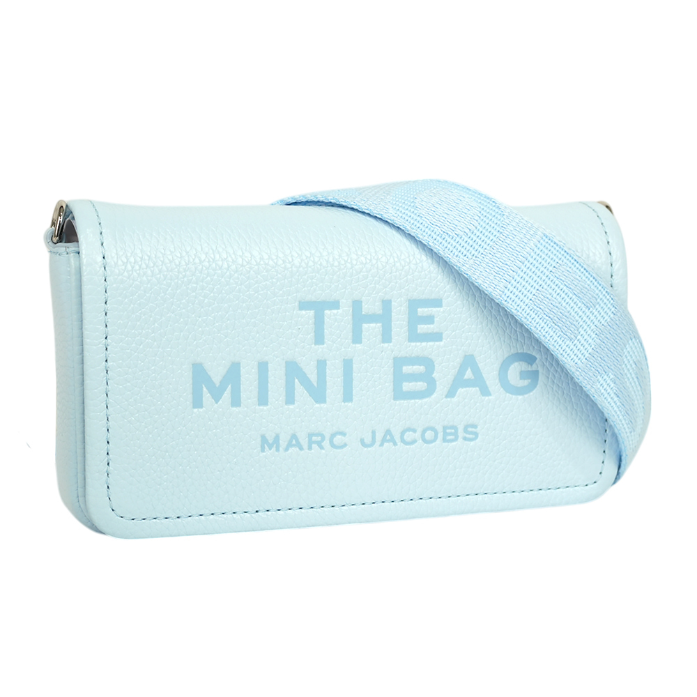【MARC JACOBS】粒面皮革迷你斜背包WOC/手拿包