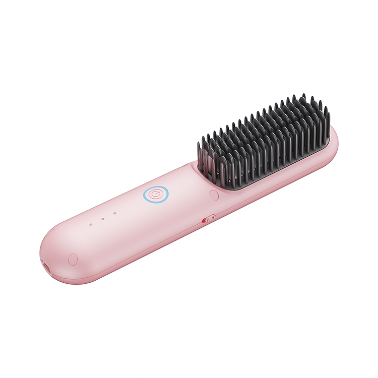 PORTA PRO-PINK 負離子無線直髮梳