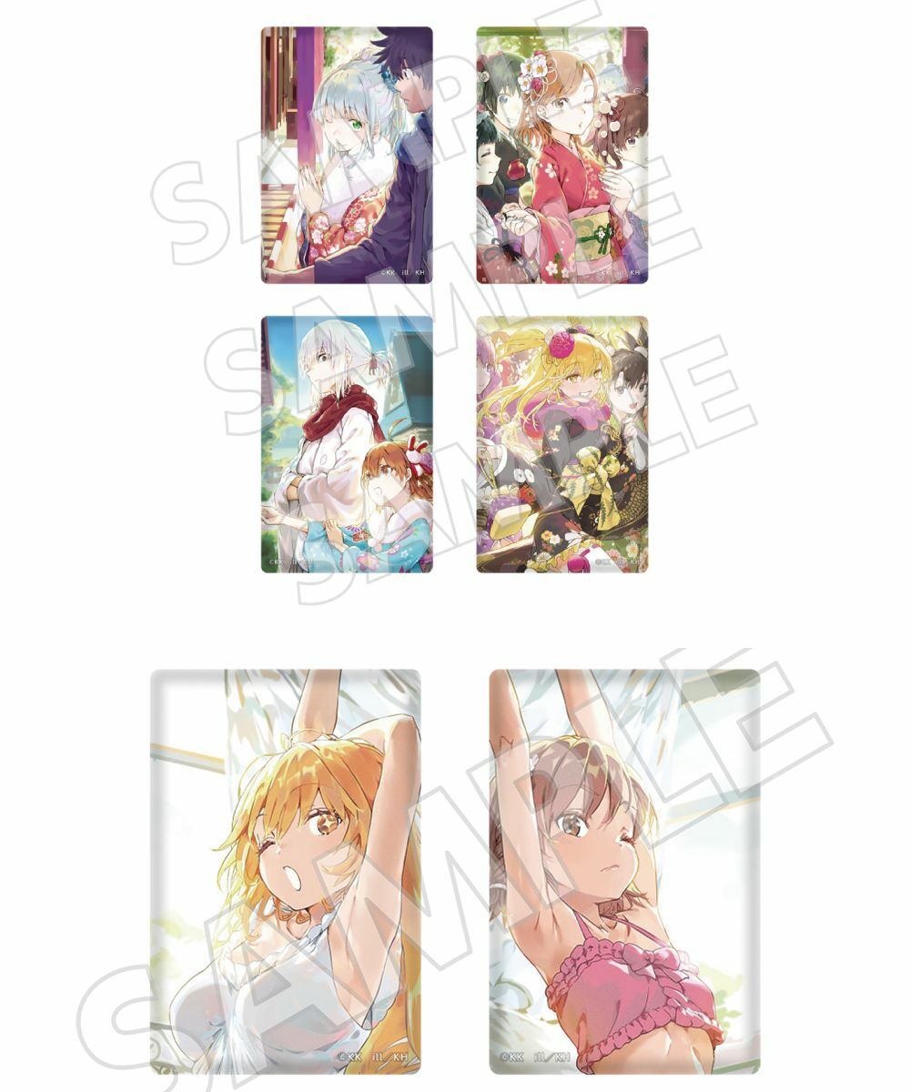 預購-『魔法禁書目錄』 20周年紀念 方形徽章套組 系列 【日本進口精品】