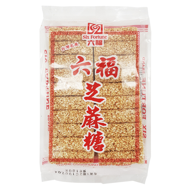 六福白芝麻糖170G