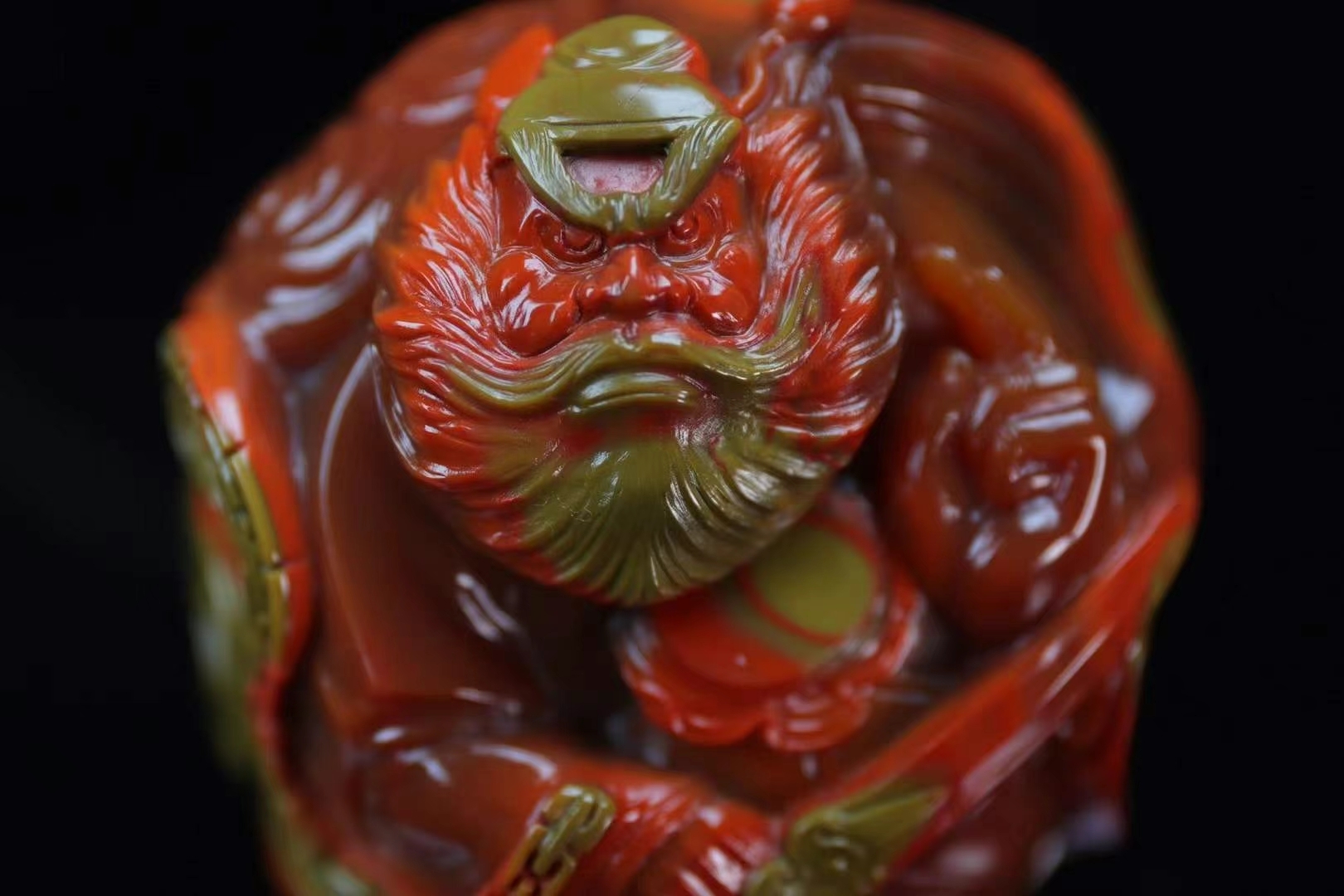 紅衣鍾馗 21721 南紅鐘馗賜福