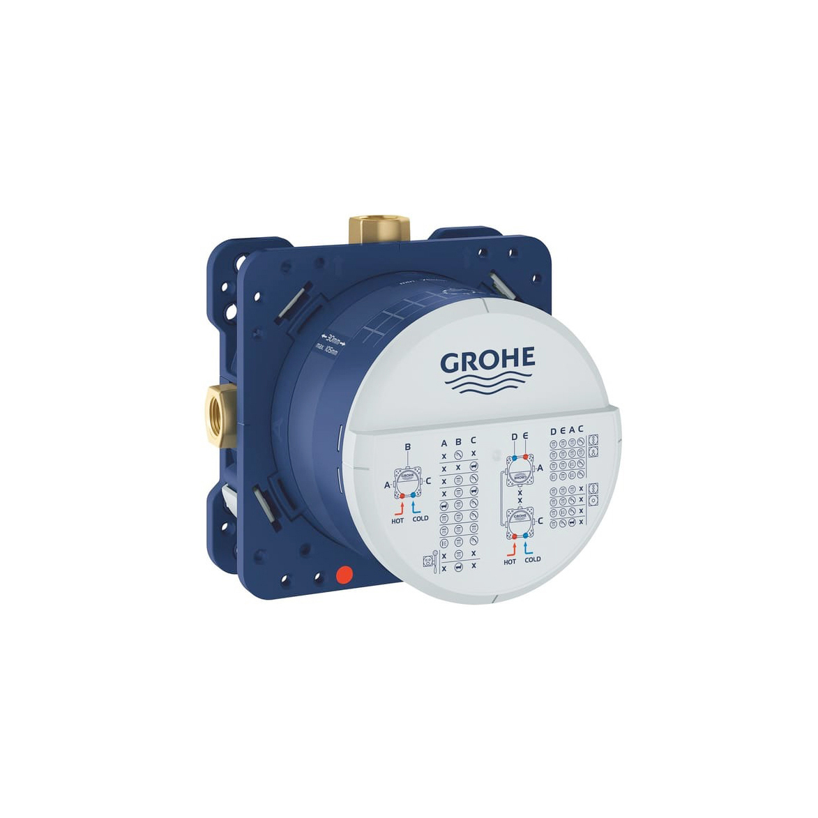 GROHE｜Rapido SmartBox 埋壁式浴用龍頭軸心 35600000