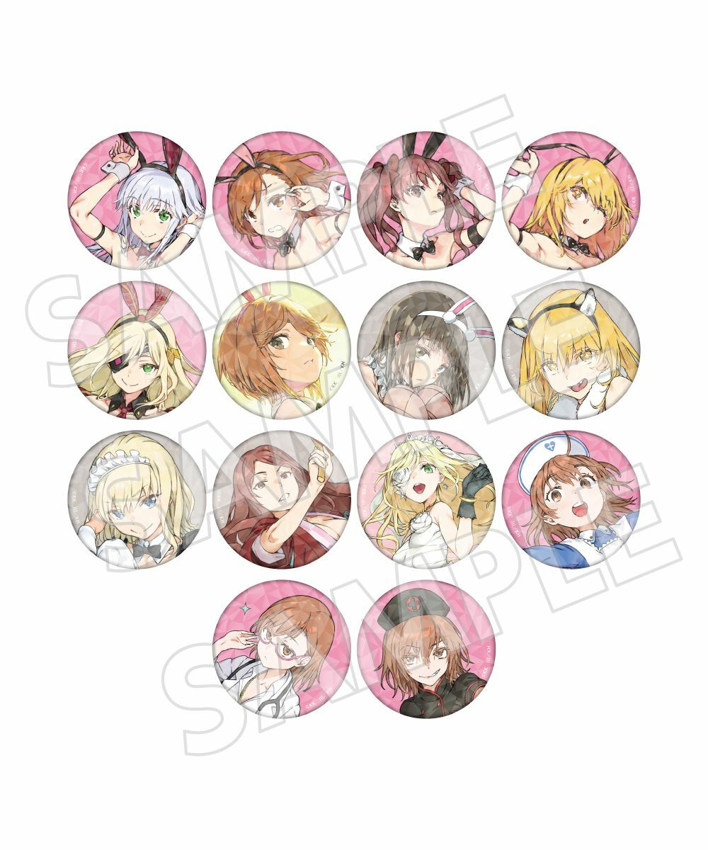 預購-『魔法禁書目錄』 20周年紀念 集換式雷射徽章 PACK盲盒販售 隨機出貨【日本進口精品】