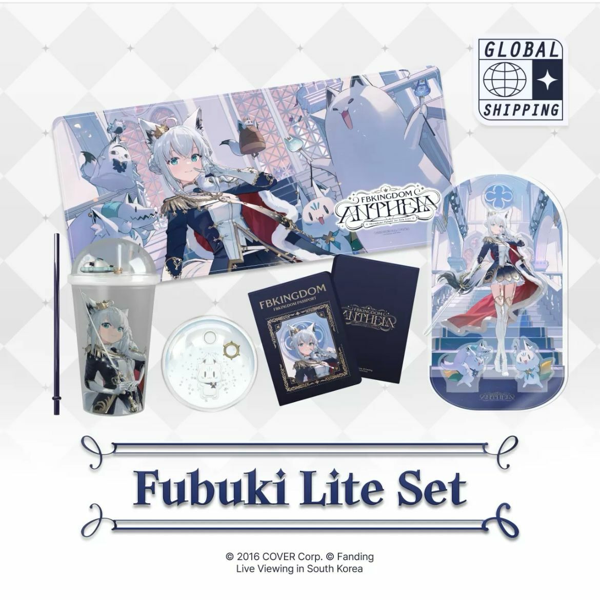 「官品代購」白上フブキ1stソロライブ FBKINGDOM “韓國通販產品 白上吹雪 Fubuki🌽