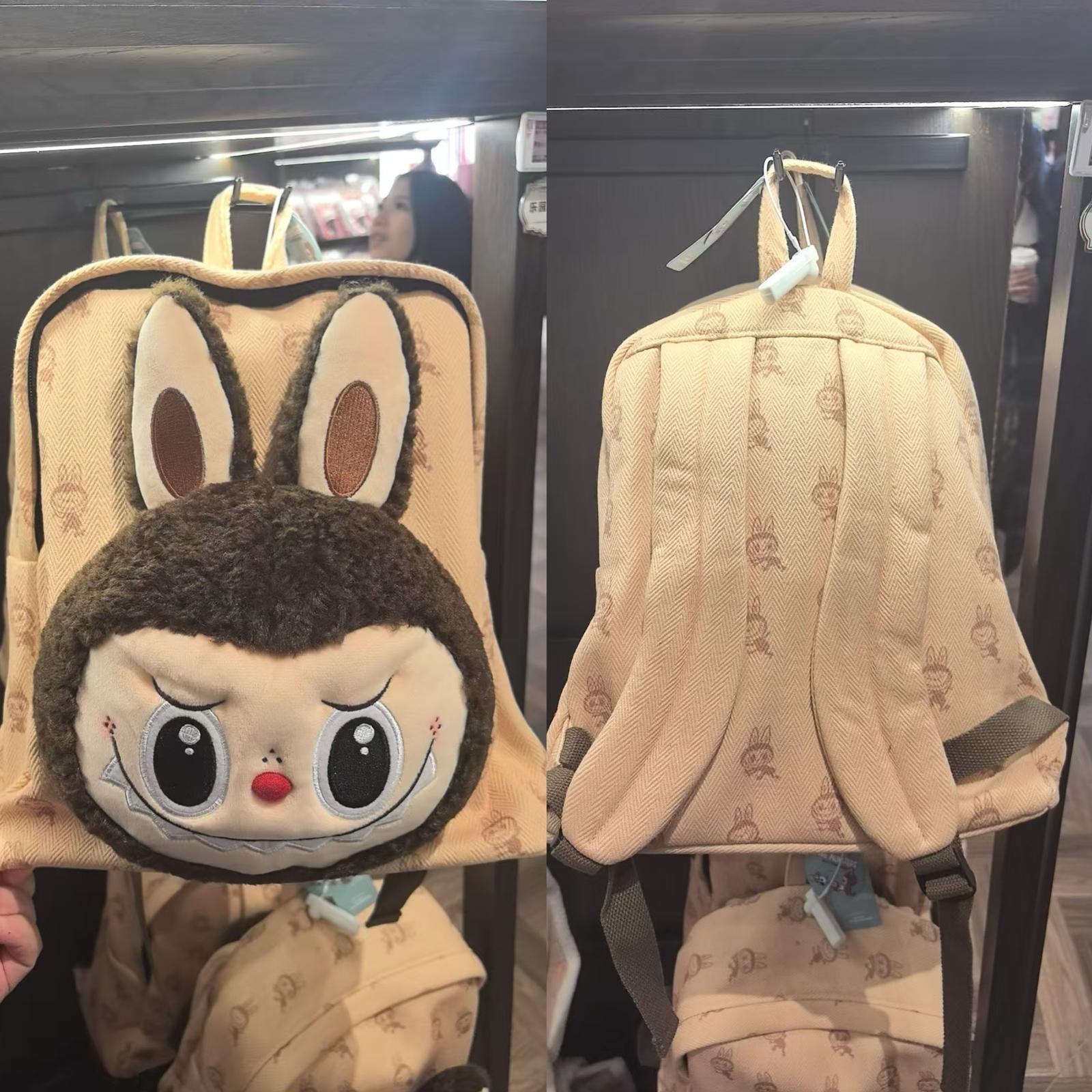 labubu 樂園限定背囊超大容量