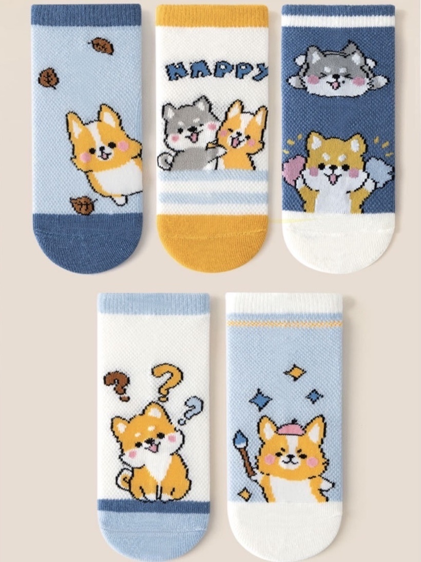 兒童襪（S~L）柯基/史努比/維尼