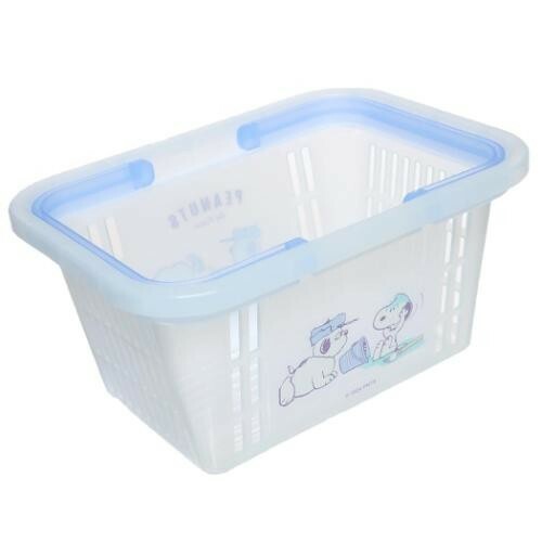 【現貨】 史努比 歐拉夫 收納提籃 置物籃 手提收納籃 收納盒 收納箱 透明籃  文具收納 擺飾 收藏