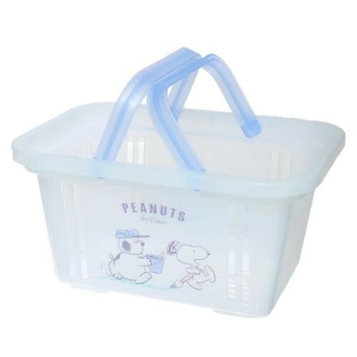 【現貨】 史努比 歐拉夫 收納提籃 置物籃 手提收納籃 收納盒 收納箱 透明籃  文具收納 擺飾 收藏
