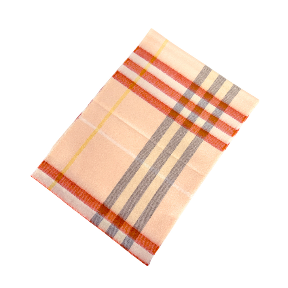 【BURBERRY】基本款經典格紋喀什米爾圍巾(青瓷色)8103015