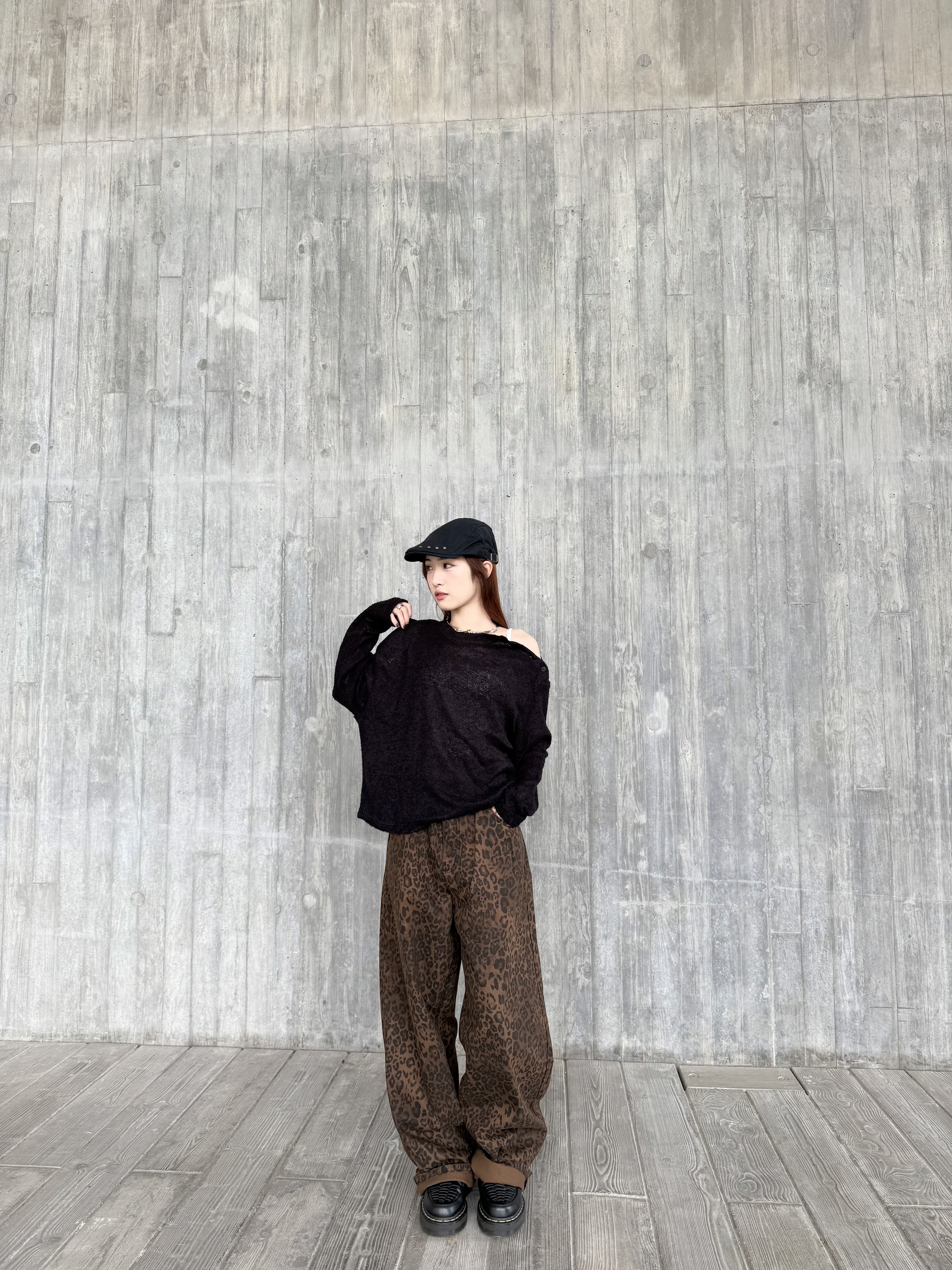 簡約側鈕扣舒服TOP 可露肩可不露