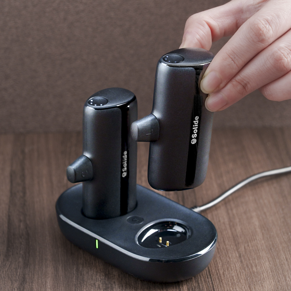 Gemini Pro 雙子座 5000mAh Type-C 便攜式2入充電組+充電盤