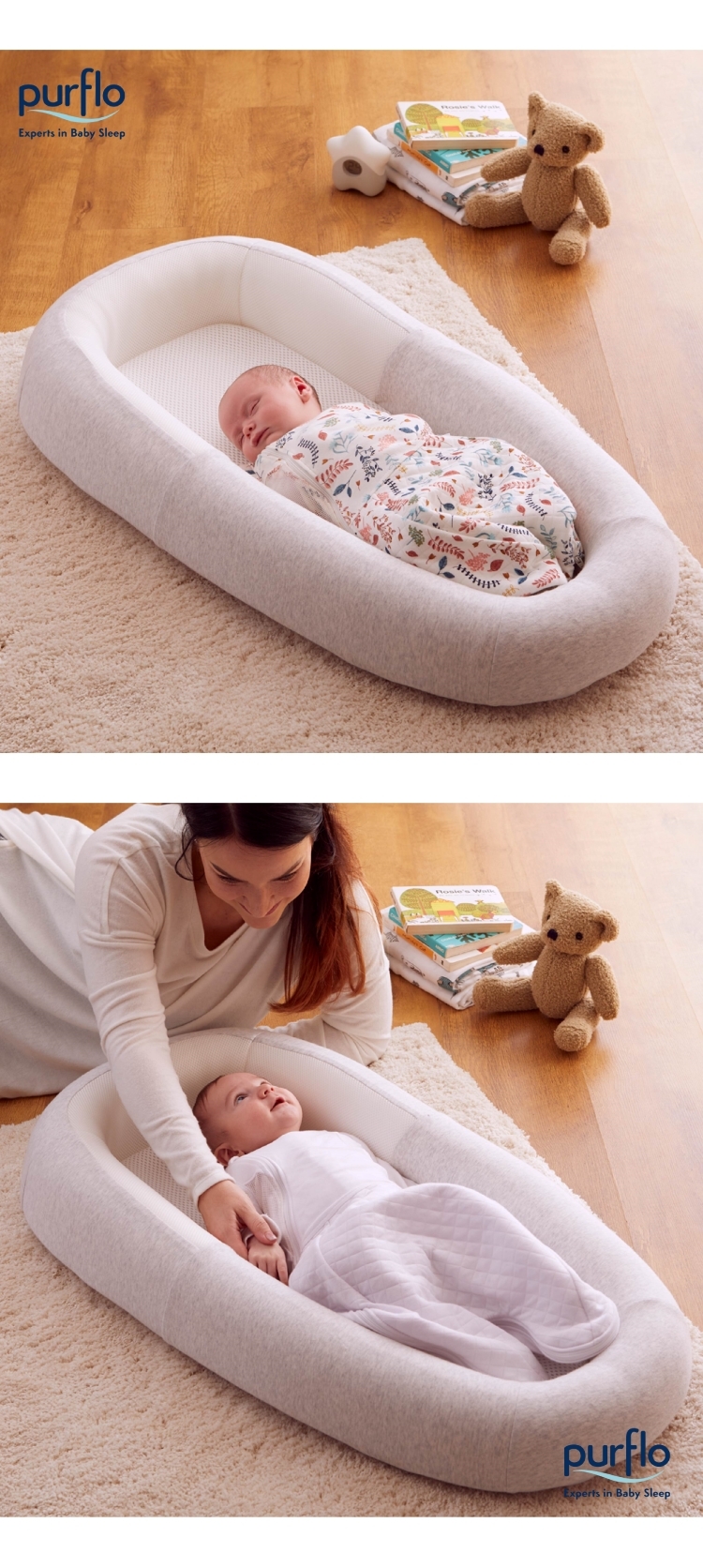 Purflo SORONA安全嬰兒透氣睡窩情境