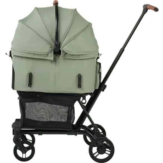 AirBuggy Wiz X 高級輕量寵物手推車 8kg．Forest Moss