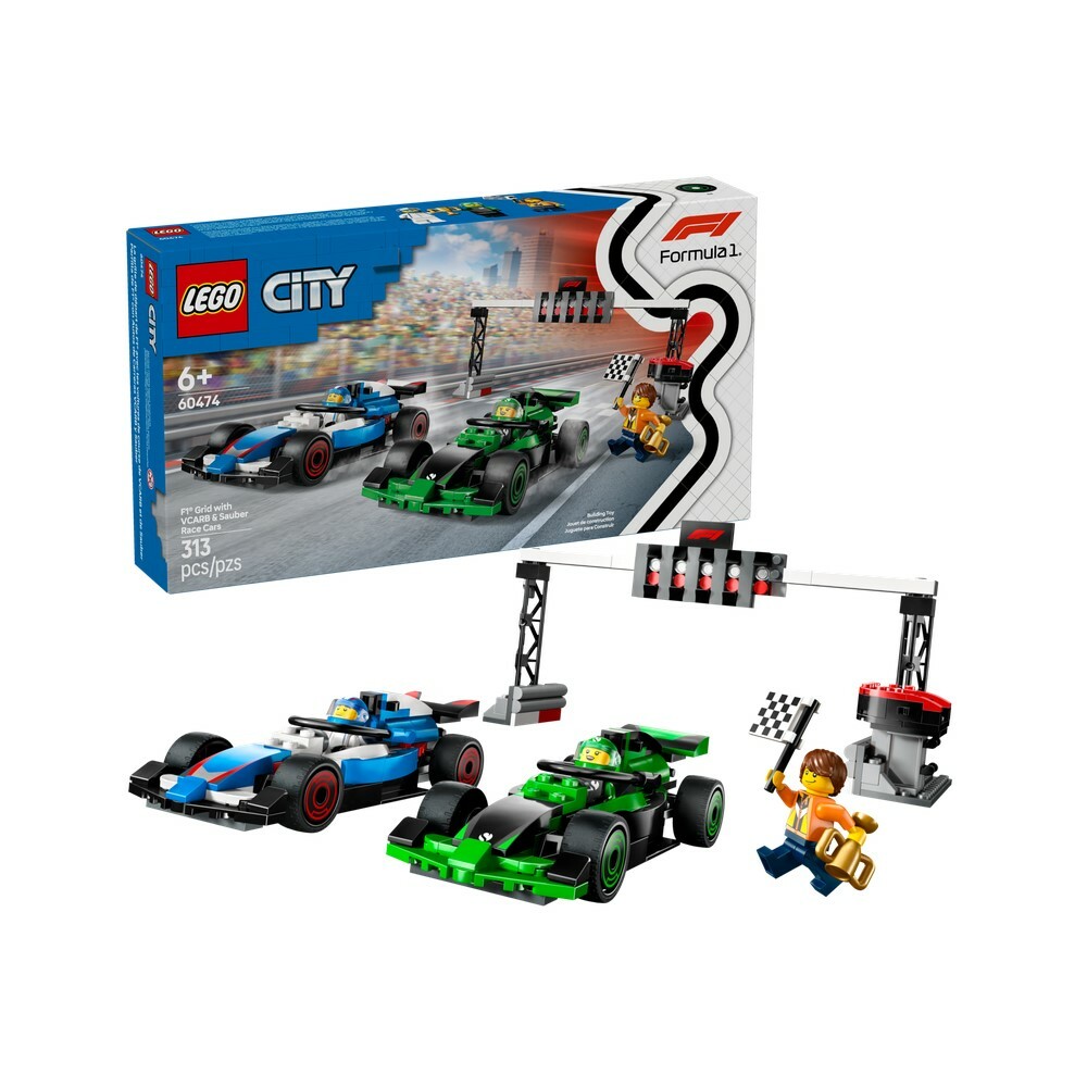 60474 - F1®Grid with VCARB and Sauber Race Cars