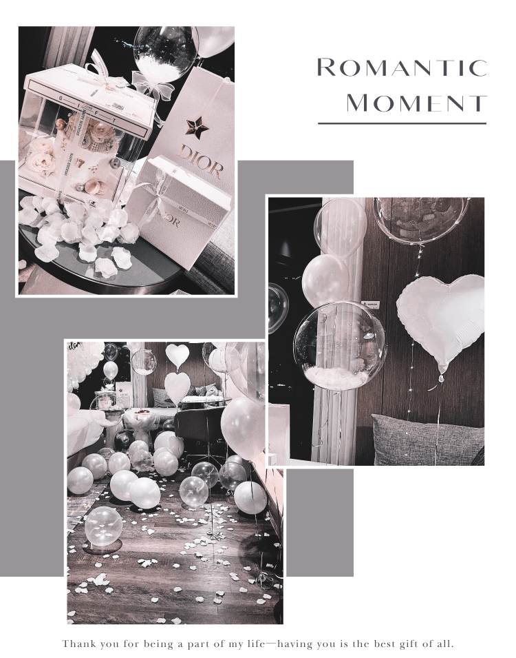 【飯店】生日驚喜．萬豪．白色系