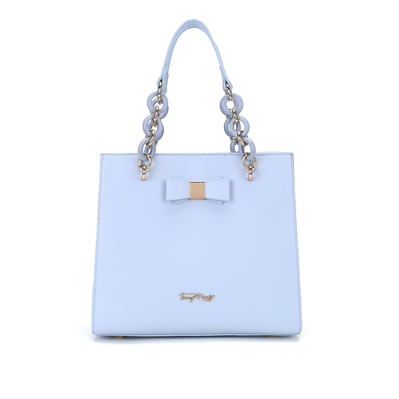 Fancy Bow Bow Top Handle Shoulder Bag