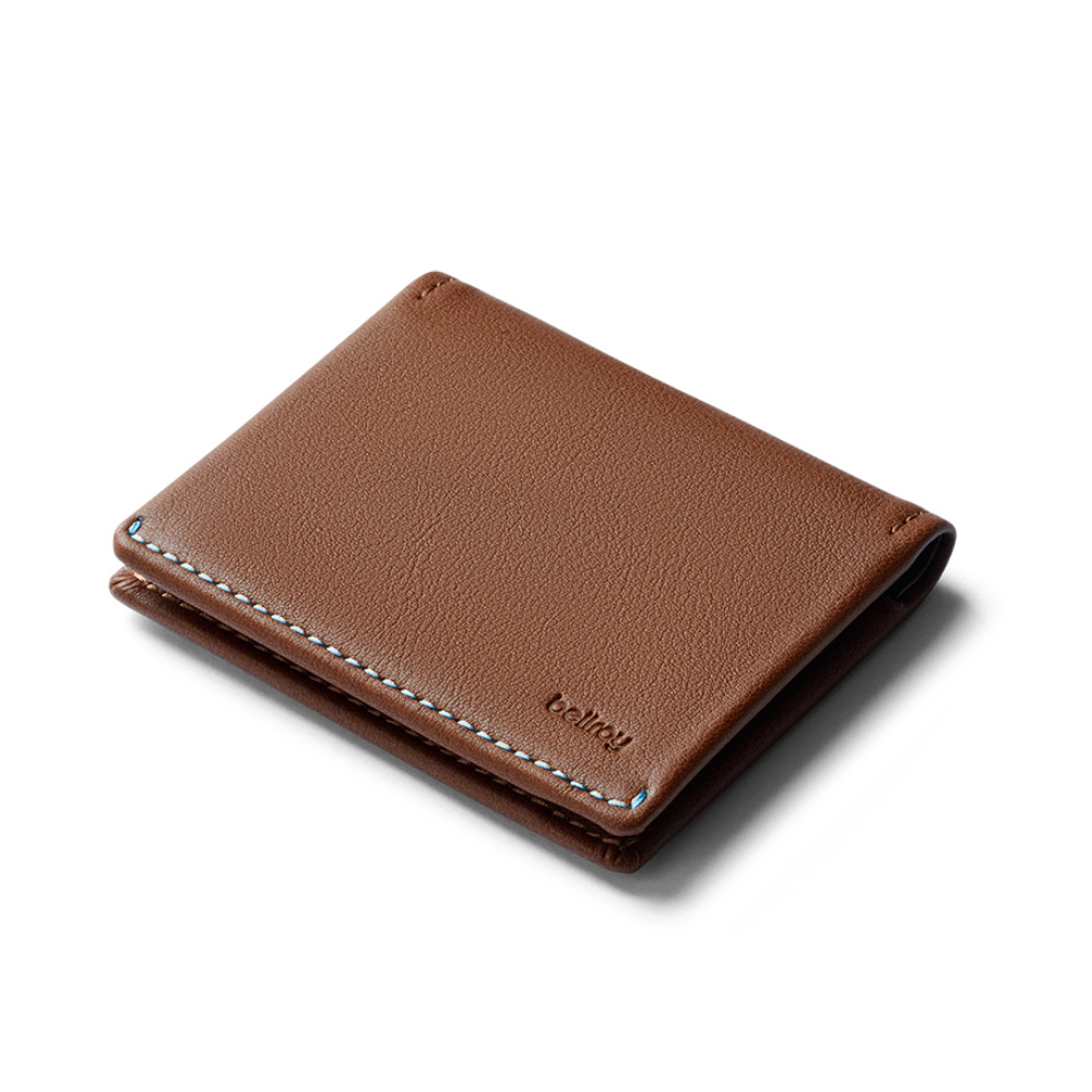 澳洲 Bellroy｜Slim Sleeve 真皮翻蓋鈔票錢包 - 榛果棕