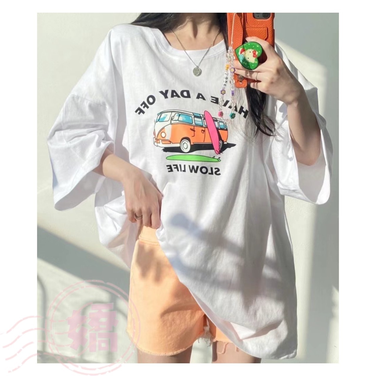 K06007英字衝浪板麵包車踢(白'綠'灰)