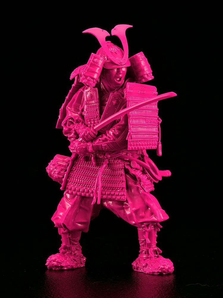 PLAMAX 1/12 鎌倉時代的盔甲武士 樁之裝 Pink Color Edition PLAMAX 1/12 Kamakura Period Armored Warrior: Pink Color Edition