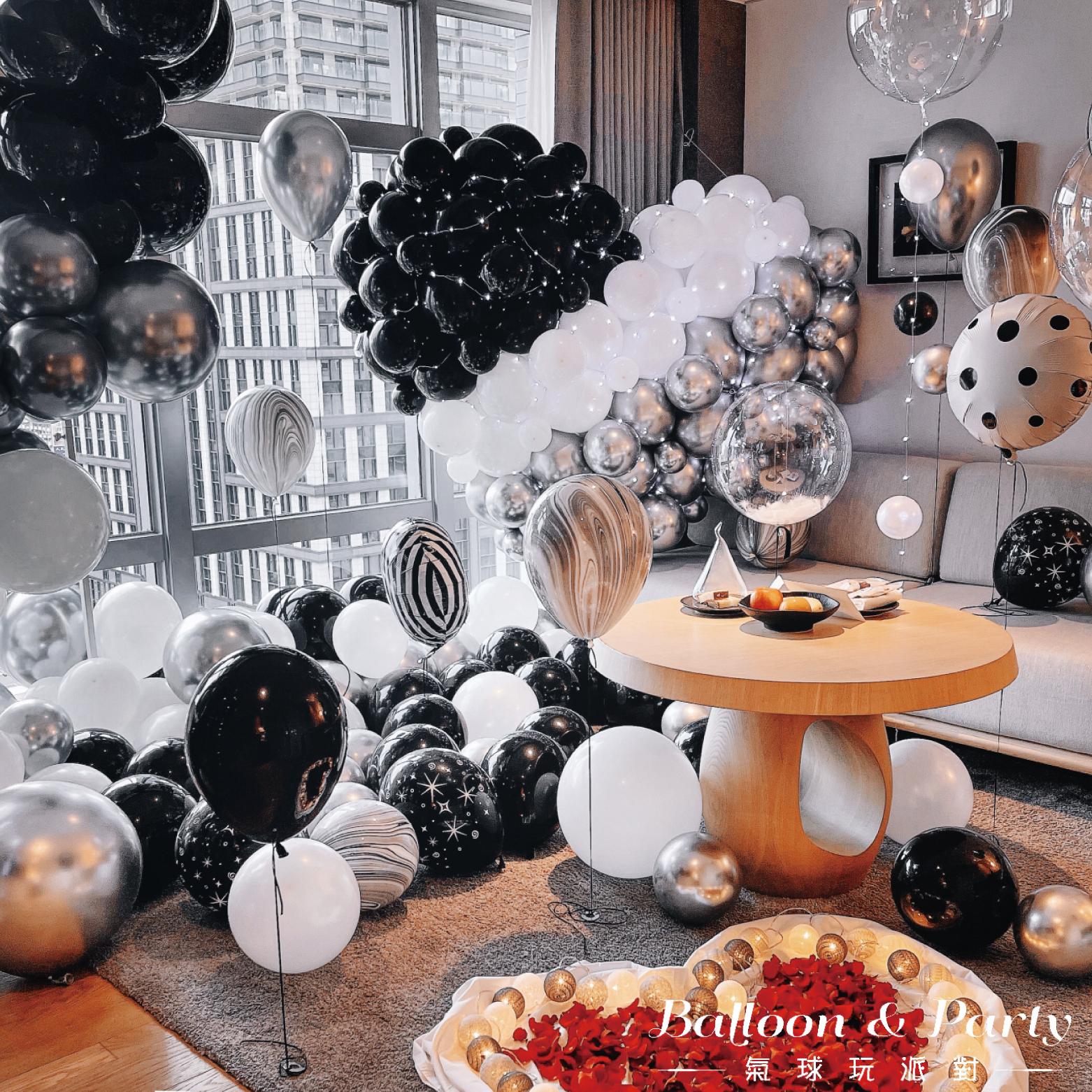 【飯店】晶英．黑銀白色系