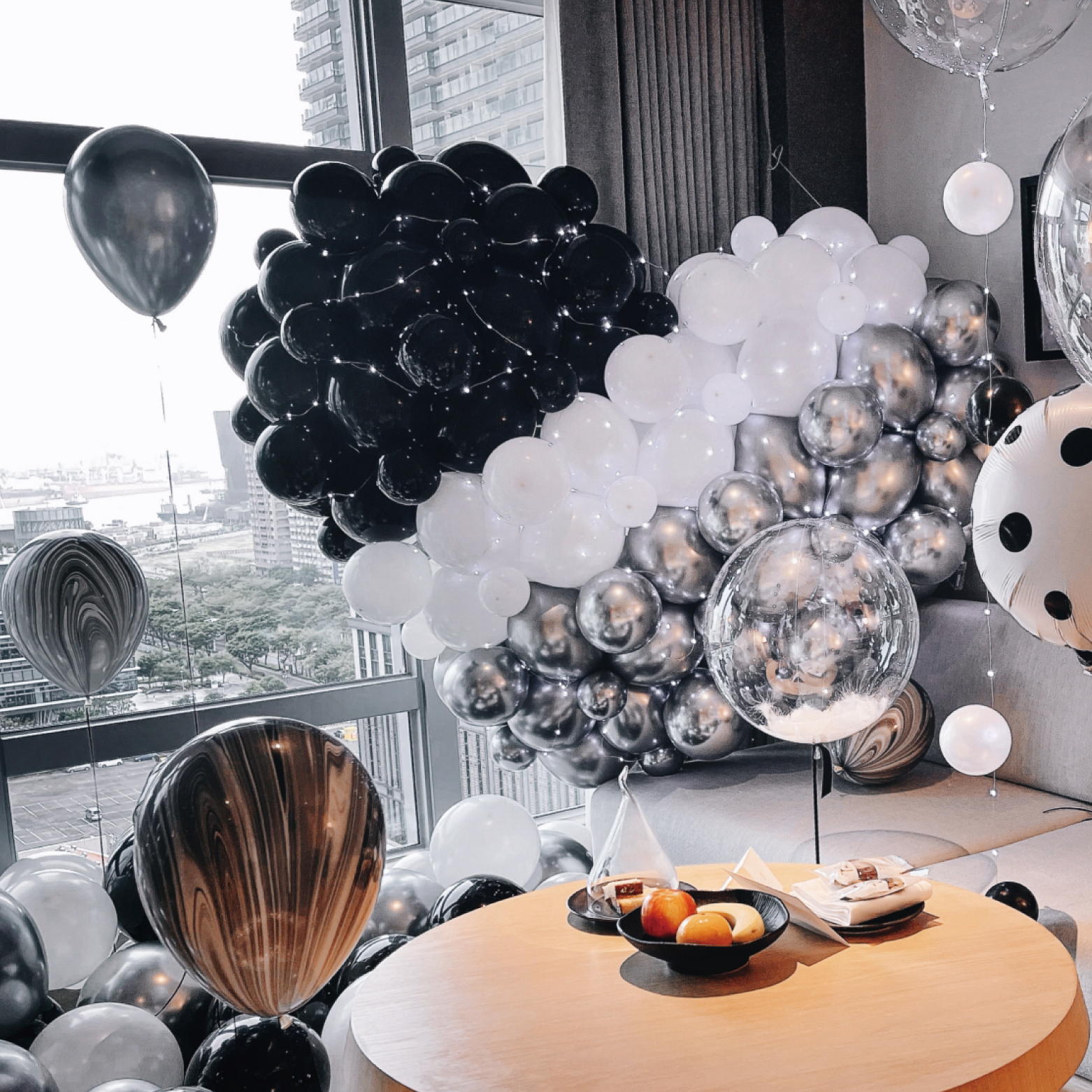 【飯店】晶英．黑銀白色系