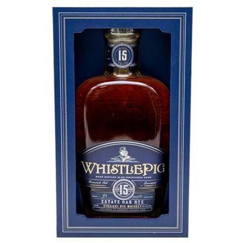 WhistlePig 口哨豬 15年 佛蒙特莊園桶黑麥威士忌 700ml (禮盒)