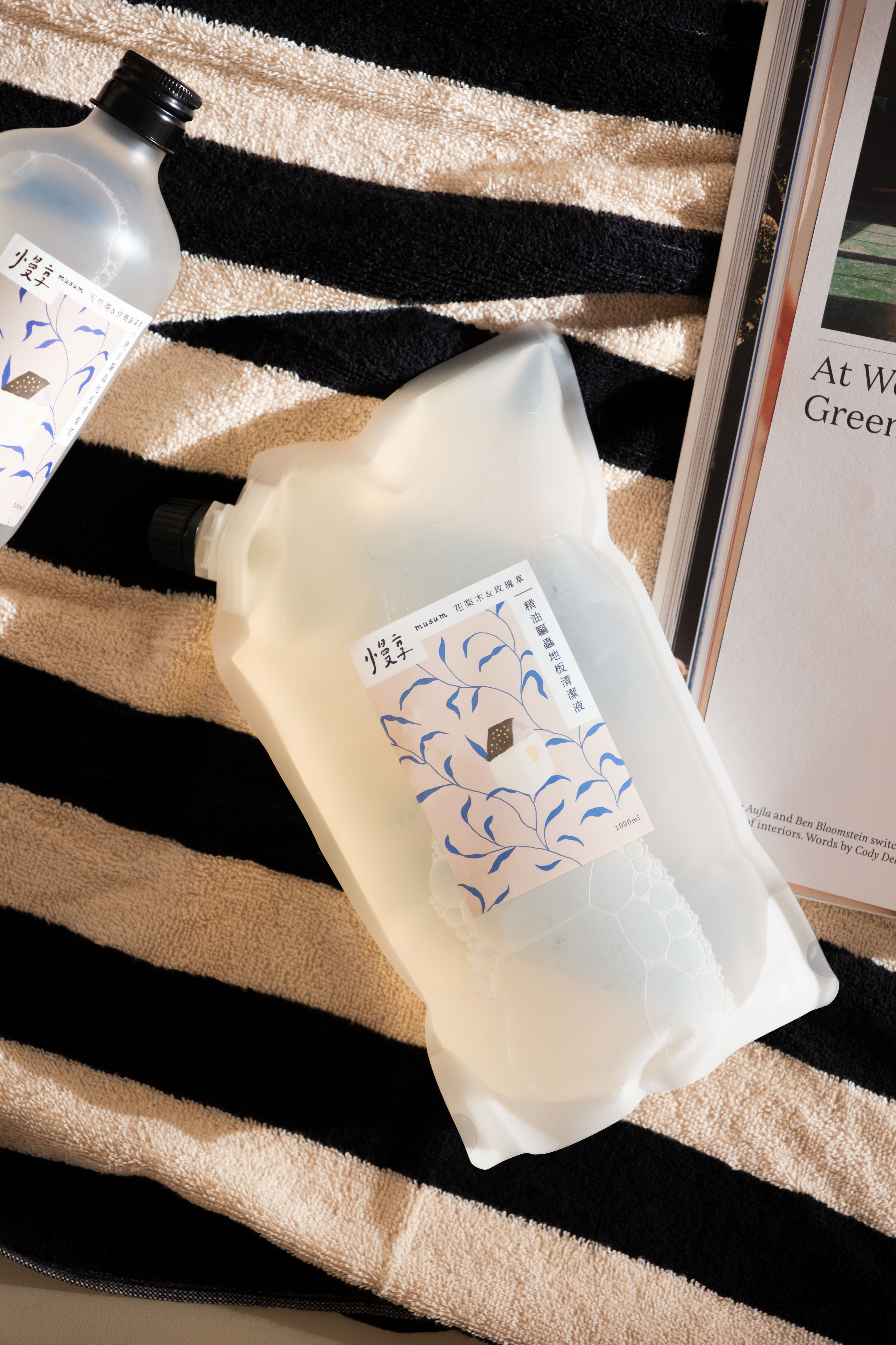 musum慢享地板清潔劑｜精油地板清潔液補充包（寵物嬰孩友善）