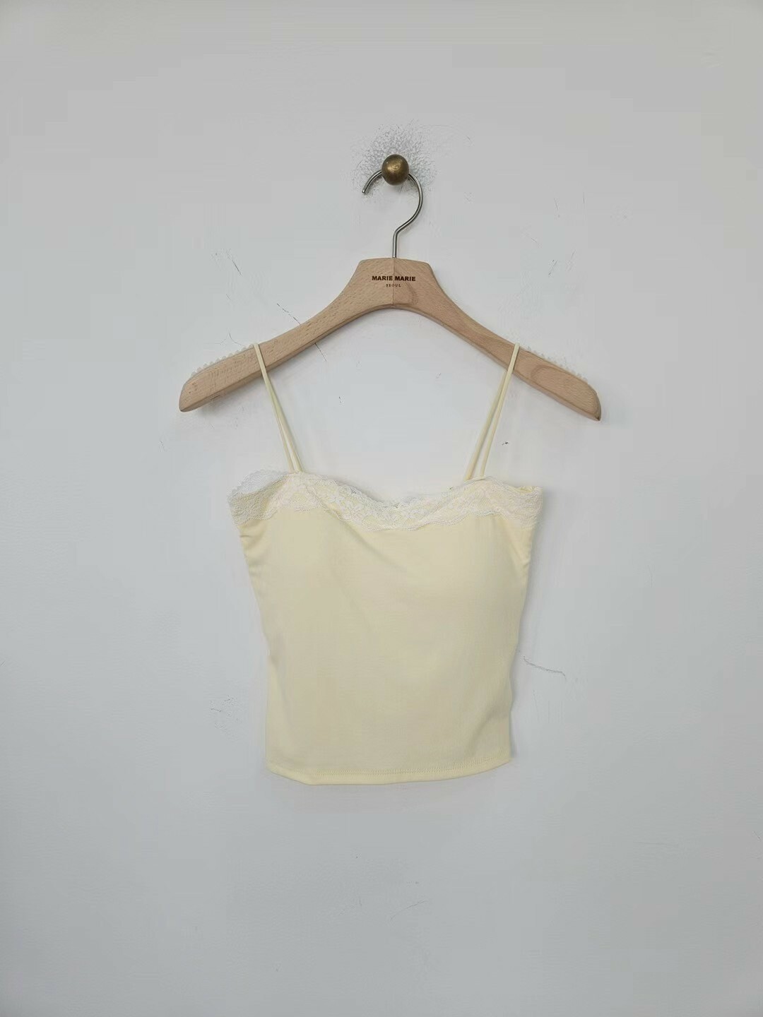 細肩帶蕾絲Bra襯墊背心