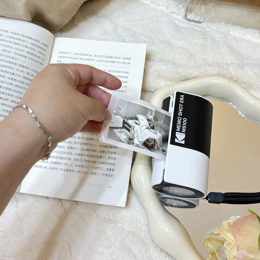 限時3天超優惠開團‼️ KODAK 柯達 MemoShotEra 復古標籤照相機 拍立得 標籤機 2合1 旅行隨走隨拍一鍵影印✨           兩台再免運🚛