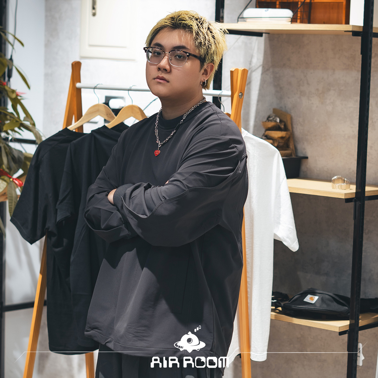 2023AW OqLiq ROOT SWEATER II 長袖 長T 機能 現貨 23AT01a