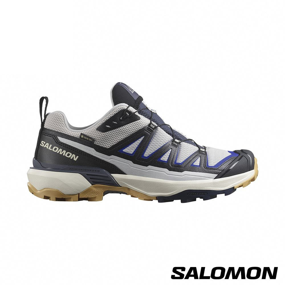 Salomon X ULTRA 360 EDGE GORE-TEX 男款 低筒登山鞋 防水健行鞋 476987 紫/黑/藍 [HappyOutdoor]
