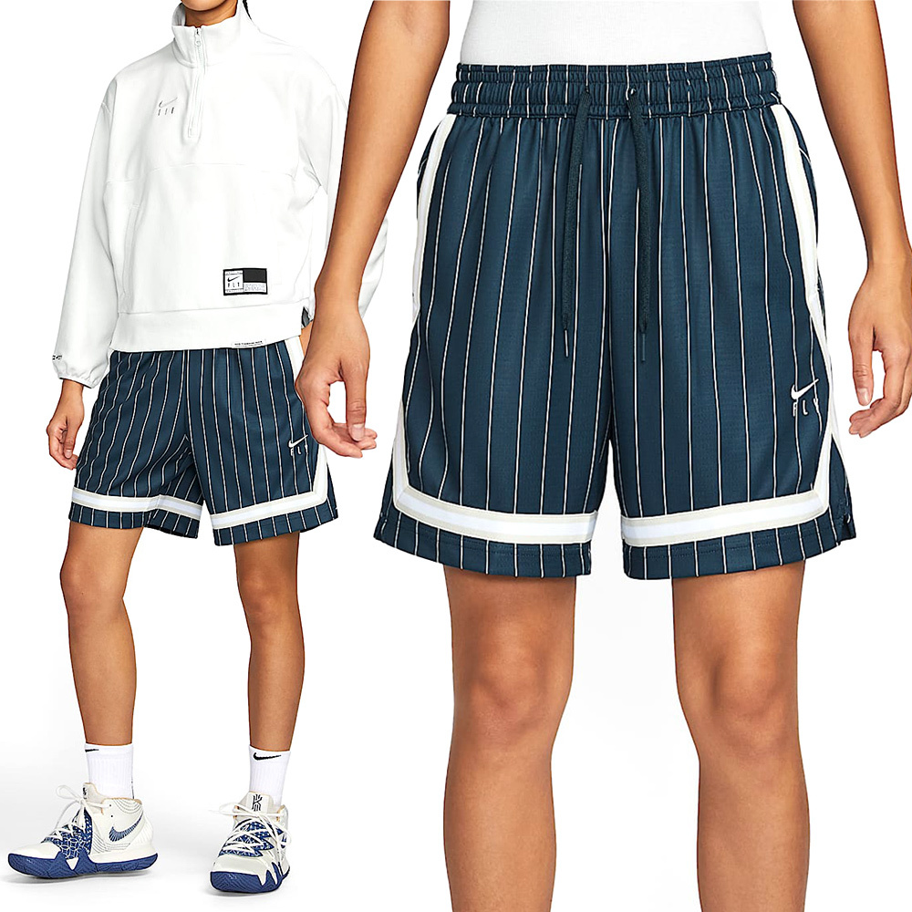 Nike Crossover SSNL SHRT 女款 深藍色 運動 休閒 籃球 抽繩 口袋 短褲 FZ5511-478