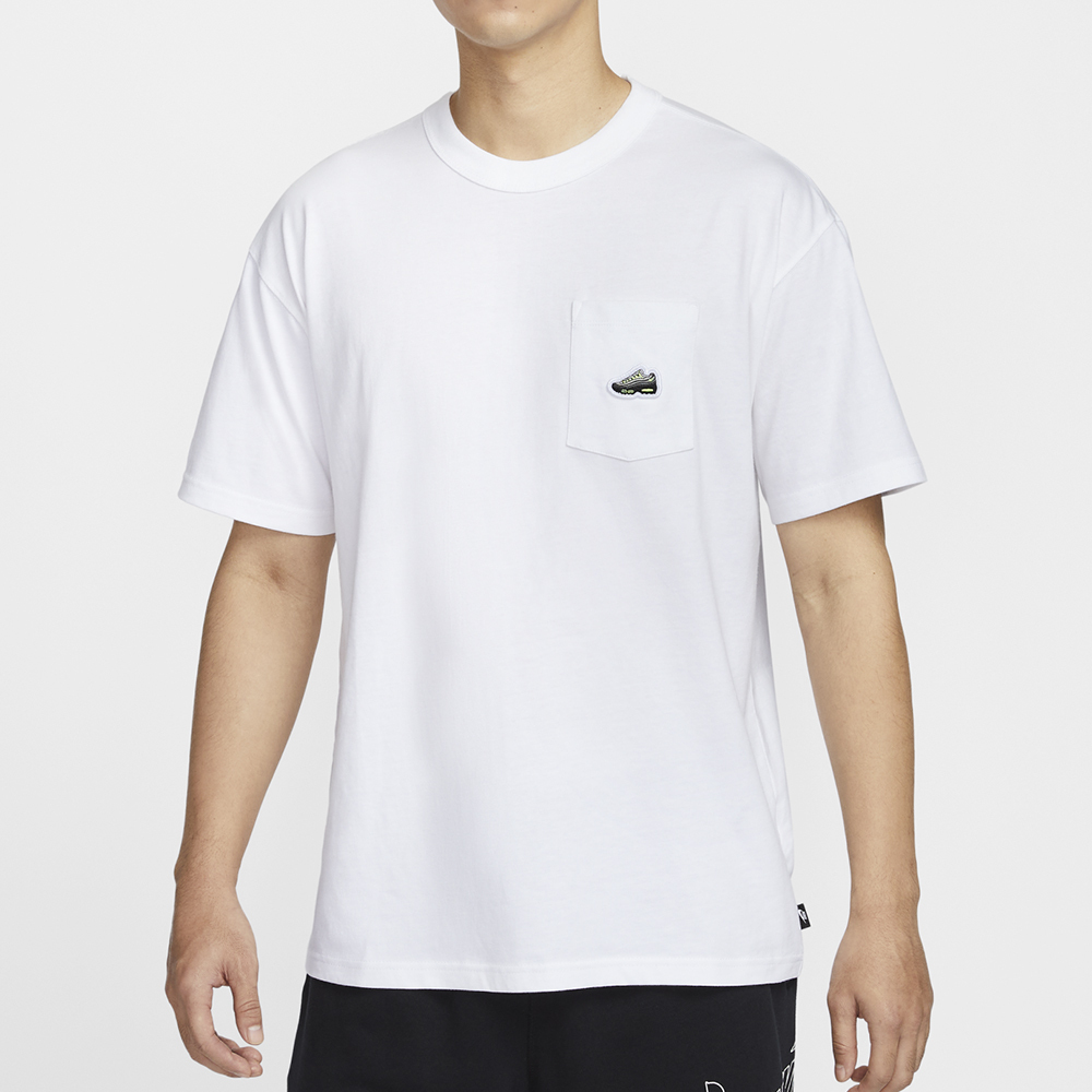 Nike Tee M90 SNKR Patch PK 男款 白色 運動 休閒 圓領 上衣 短袖 HJ0575-100