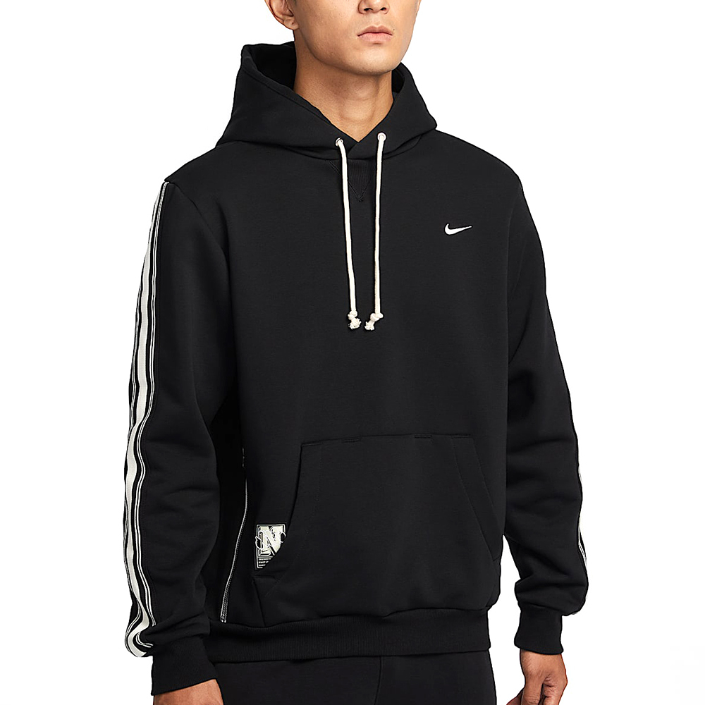 Nike TF SI BRSH Po HD Naos 男款 黑色 刺繡 刷毛 口袋 連帽 長袖 HJ3882-010