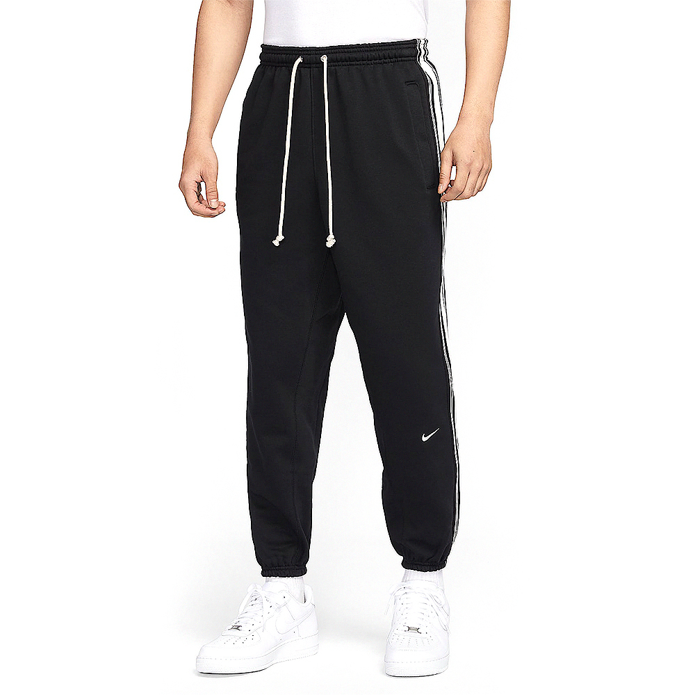 Nike TF SI BRSH Pant Naos 男款 黑色 運動 休閒 縮口 抽繩 刺繡 長褲 HJ3884-010