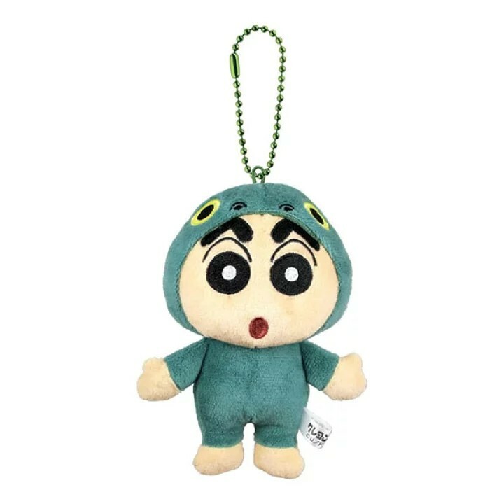 【現貨】 光屁屁怪獸 蠟筆小新 發聲造型收納鑰匙圈 吊飾娃娃 掛件 鑰匙圈 造型絨毛束口袋 收納袋