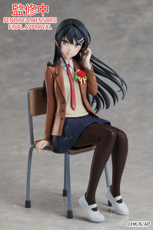 Aniplex 青春豬頭少年 櫻島麻衣 卒業ver. Rascal Does Not Dream of a Knapsack Kid Mai Sakurajima Graduation ver. NON Scale Figure. FIGURE