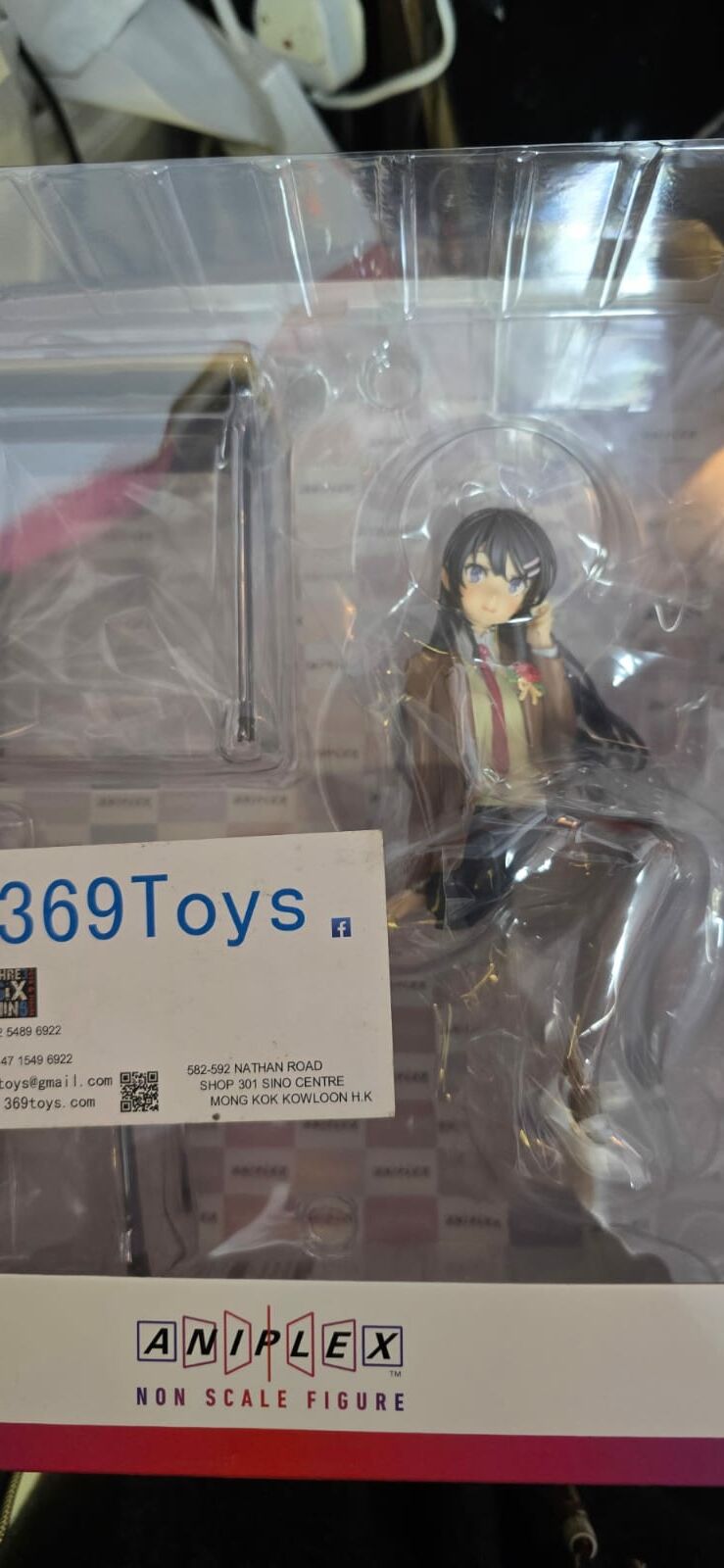 Aniplex 青春豬頭少年 櫻島麻衣 卒業ver. Rascal Does Not Dream of a Knapsack Kid Mai Sakurajima Graduation ver. NON Scale Figure. FIGURE