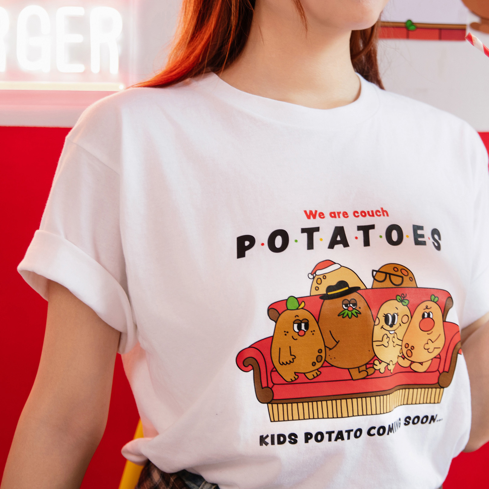 歡樂六薯行 短袖T恤