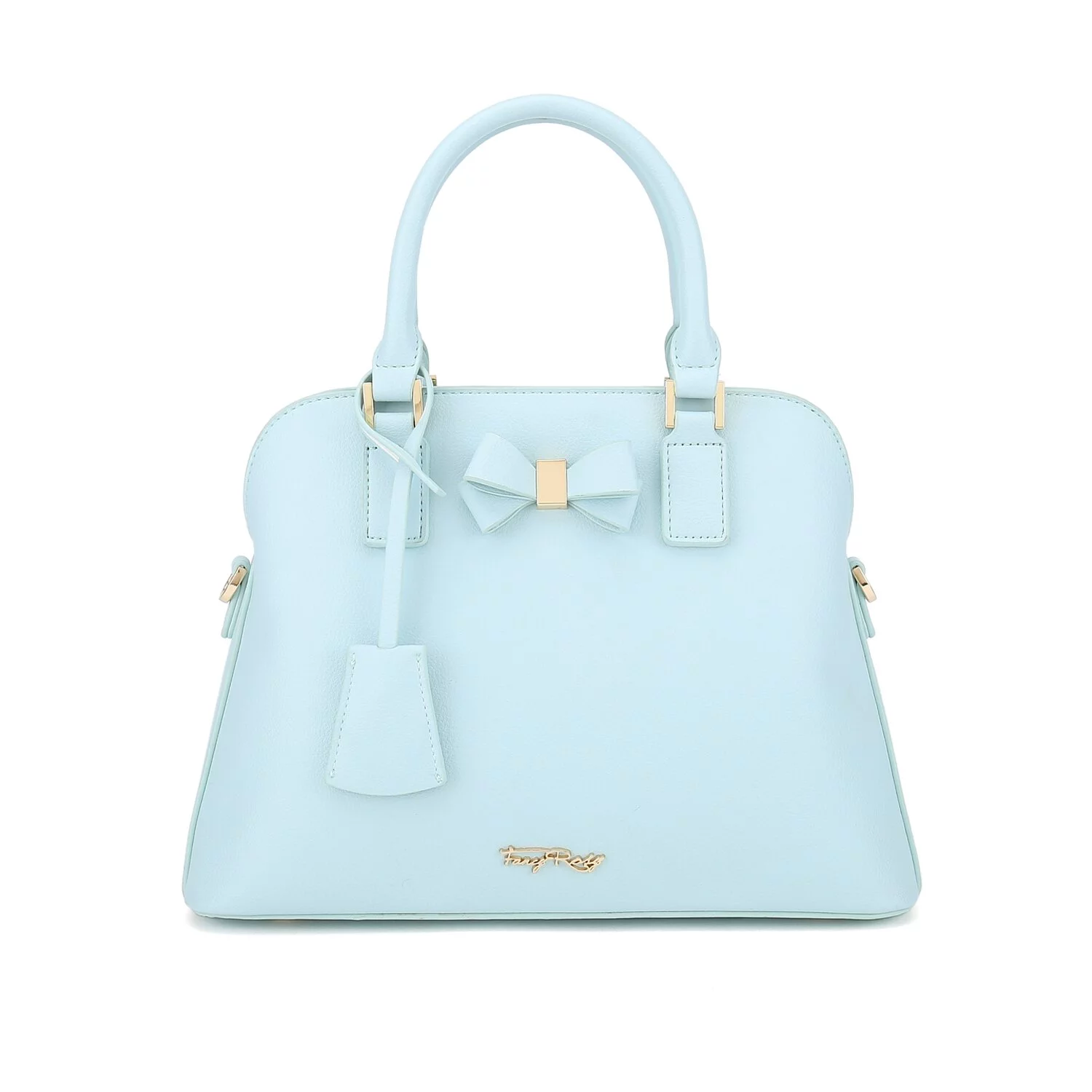 Fancy Bow Bow Top Handle Shoulder Bag   (MINOR FLAW ON HANDLE EDGE PAINT)