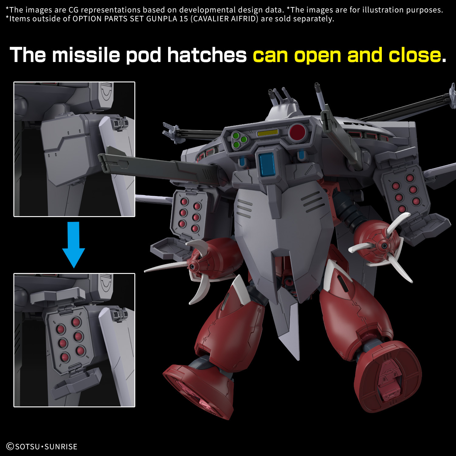 替換用部件套裝 高達模型15 驍騎